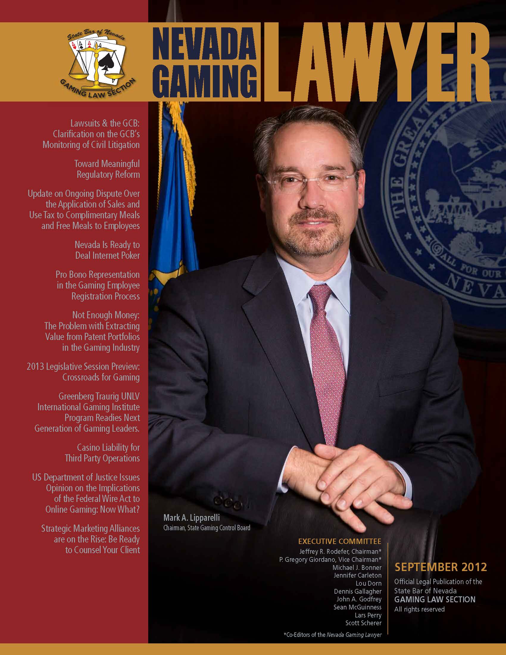Gaming Law Section State Bar of Nevada